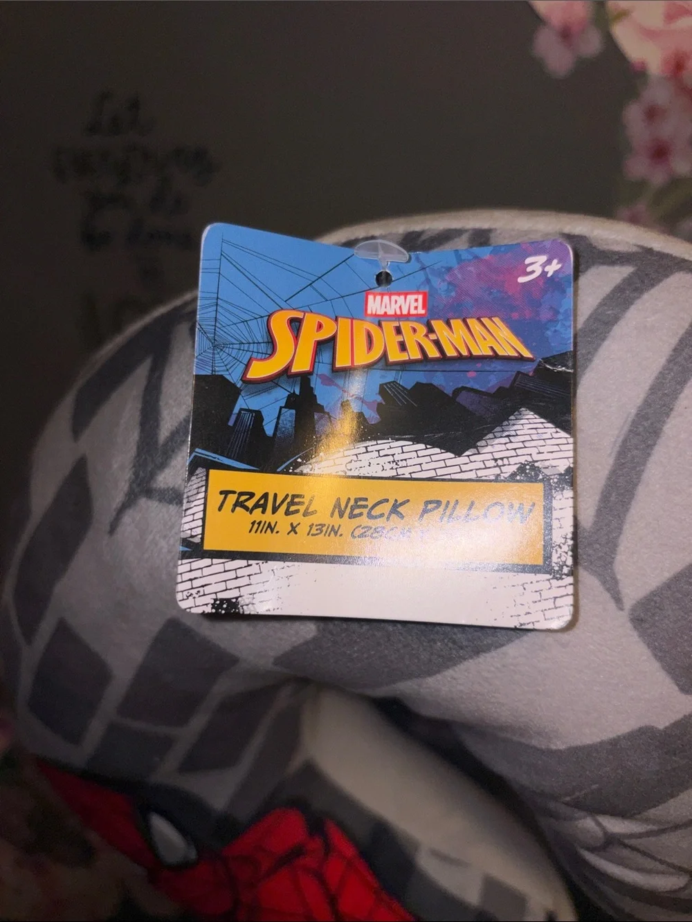 Marvel Spider-Man Travel pillow NWT